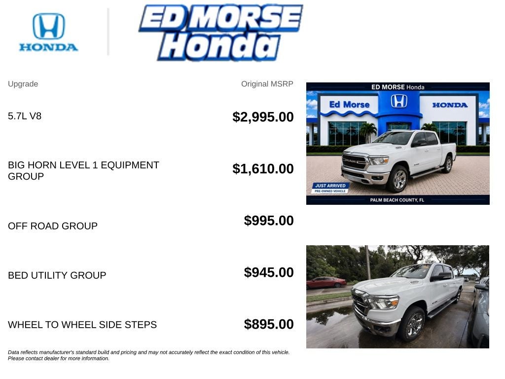 2022 RAM 1500 Big Horn/Lone Star