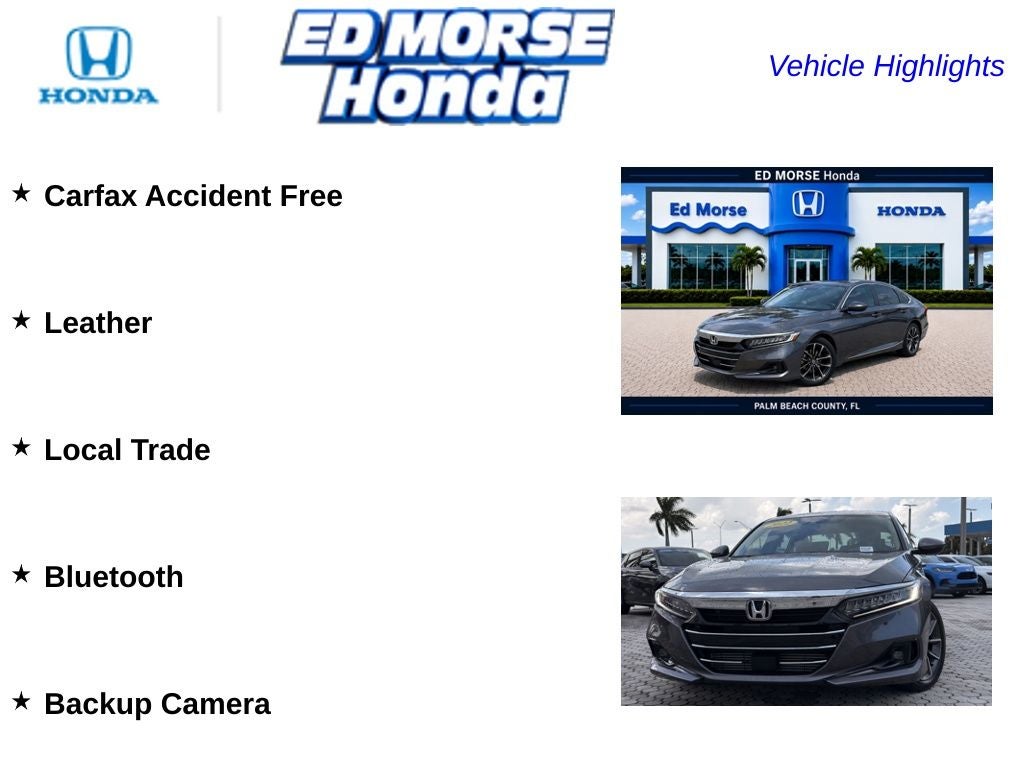 2022 Honda Accord EX-L