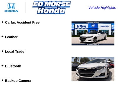 2021 Honda Accord Hybrid EX-L
