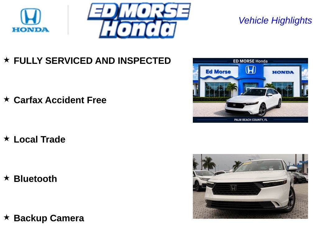 2023 Honda Accord EX