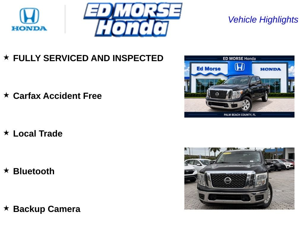 2017 Nissan Titan SV
