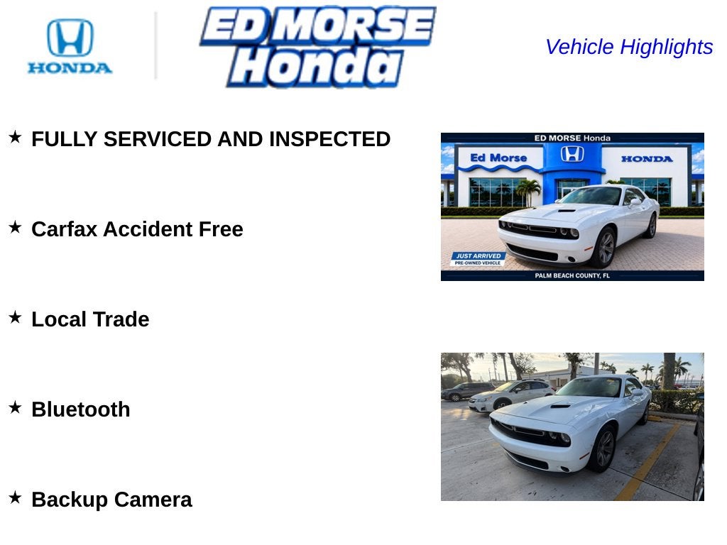 2019 Dodge Challenger SXT