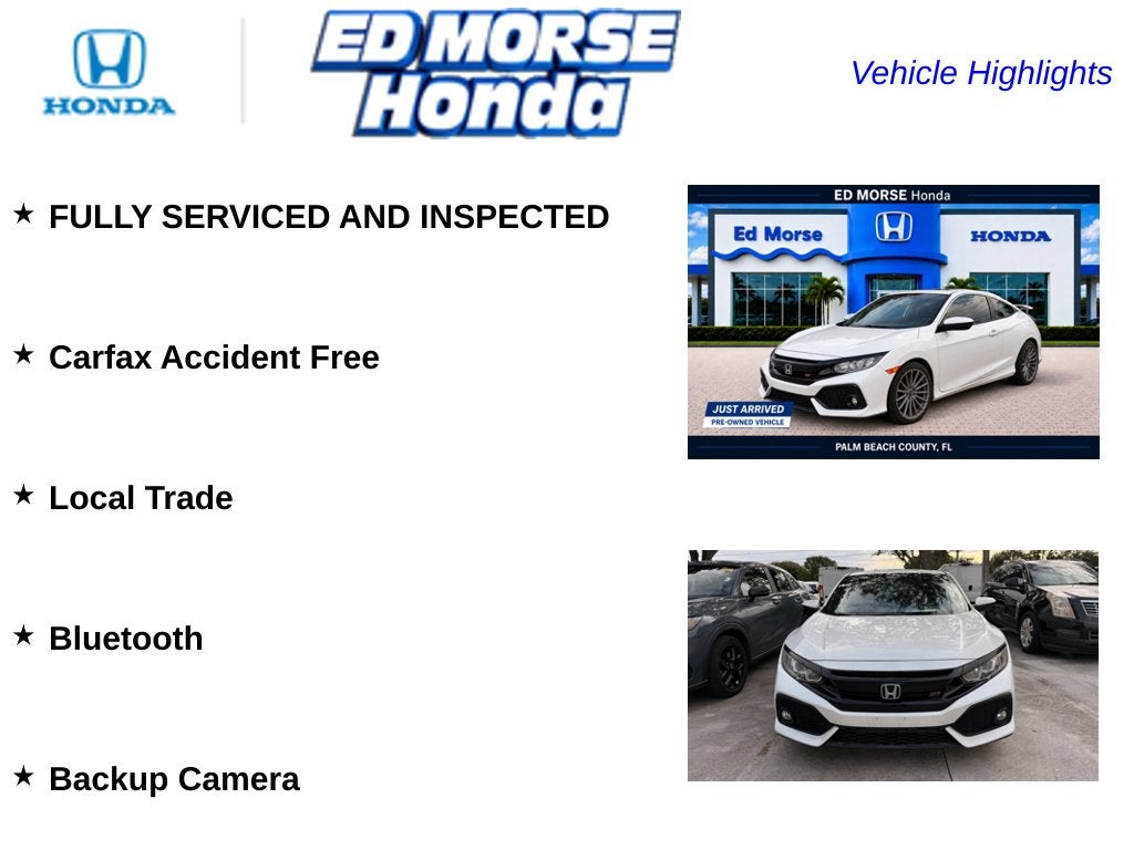 2017 Honda Civic Si