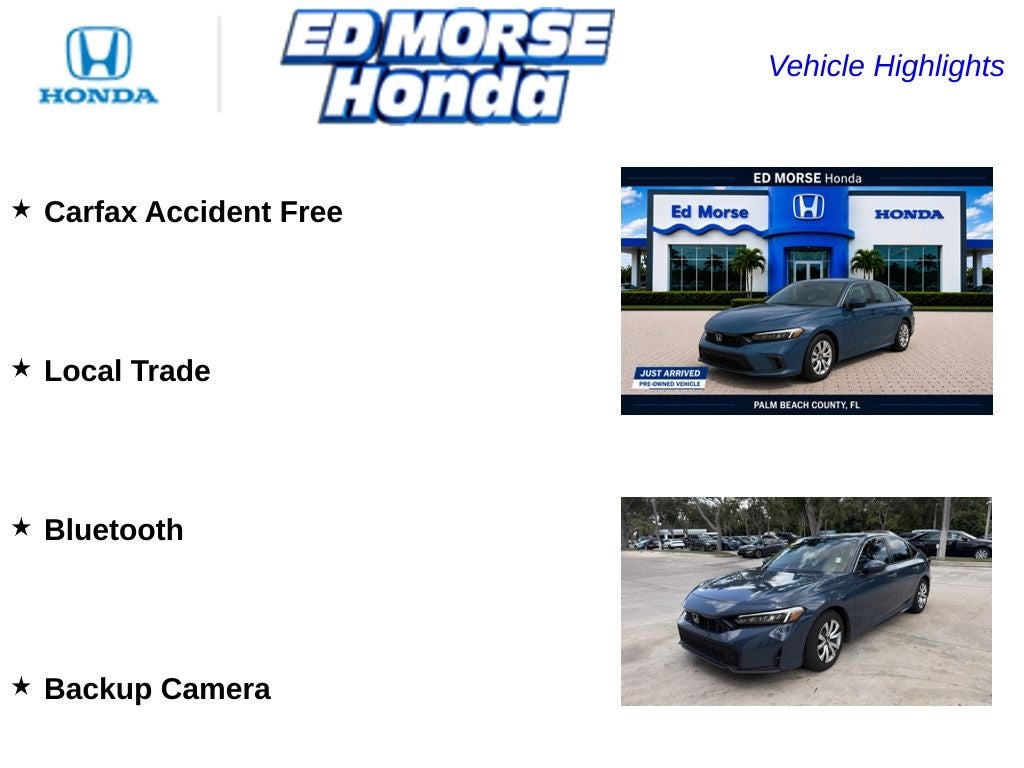 2025 Honda Civic LX