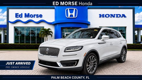 2019 Lincoln Nautilus Reserve