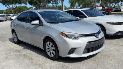 2015 Toyota Corolla LE