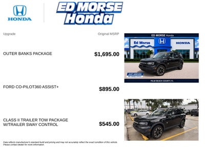 2021 Ford Bronco Sport Outer Banks
