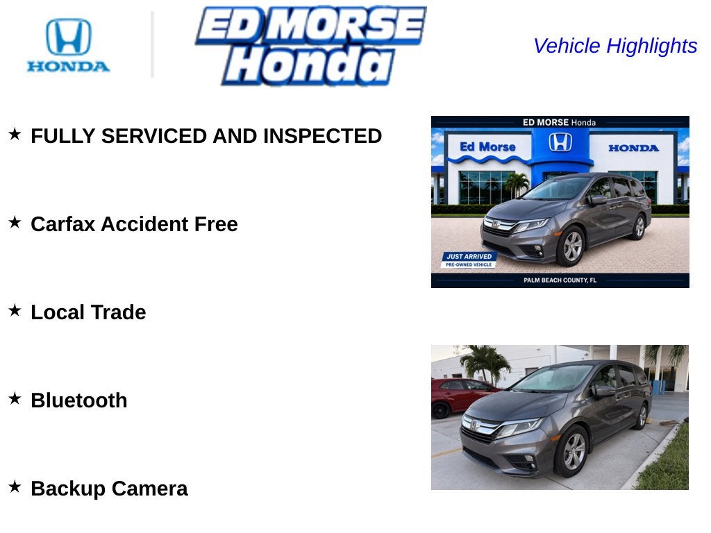 2018 Honda Odyssey EX