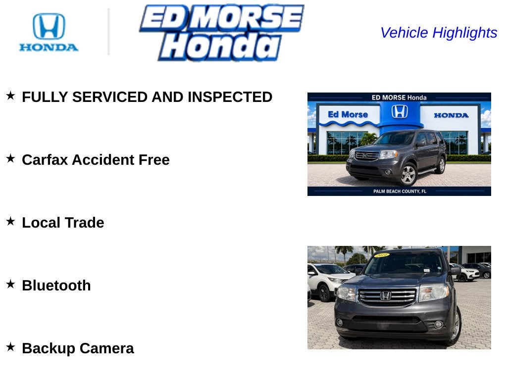 2014 Honda Pilot EX-L