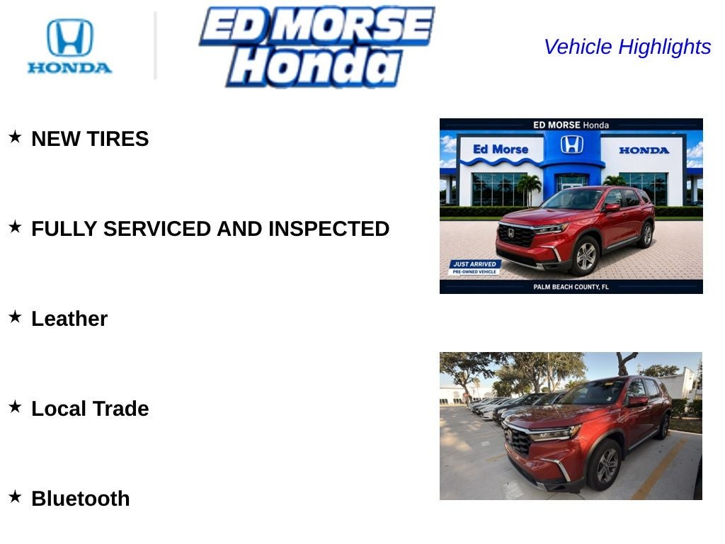 2024 Honda Pilot EX-L 7 Passenger