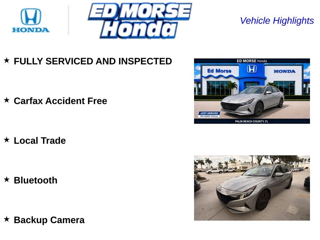 2021 Hyundai Elantra SEL