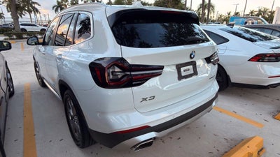 2022 BMW X3 sDrive30i