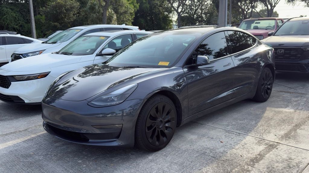 Used 2023 Tesla Model 3 Base with VIN 5YJ3E1EA2PF642060 for sale in West Palm Beach, FL