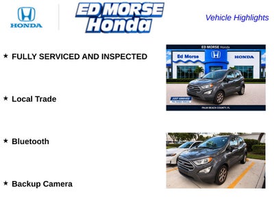 2019 Ford EcoSport SE