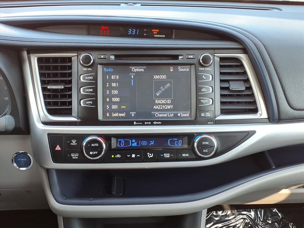 2018 Toyota Highlander Hybrid XLE