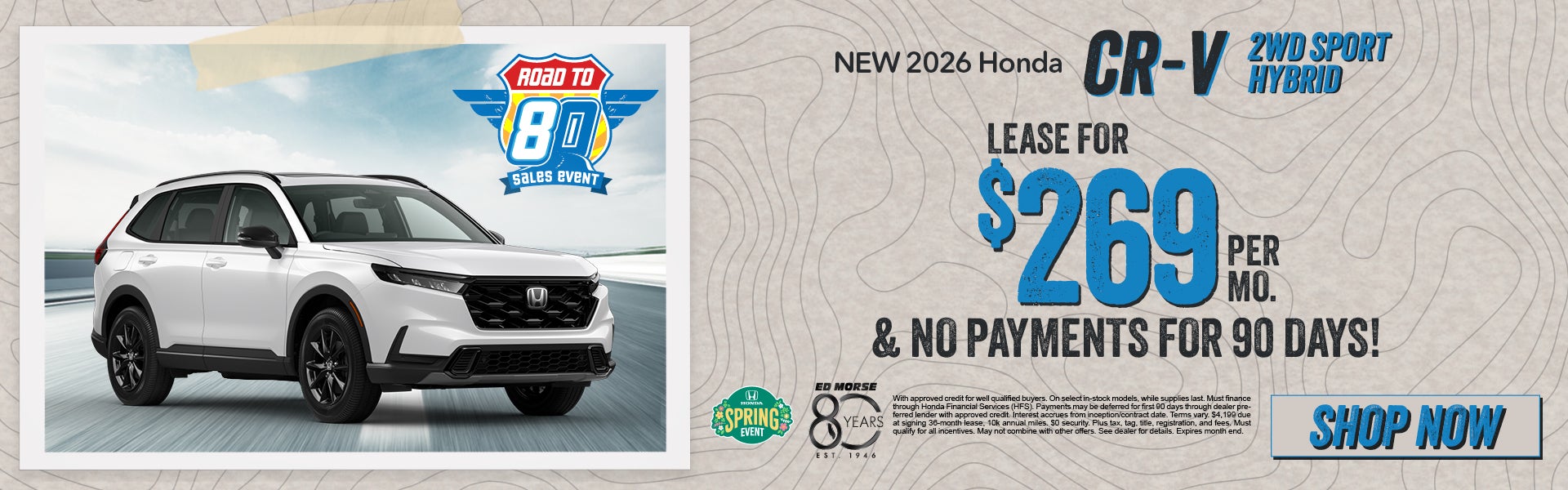 New 2026 Honda CR-V 2WD Sport Hybrid