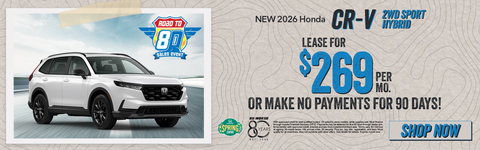 New 2026 Honda CR-V 2WD Sport Hybrid