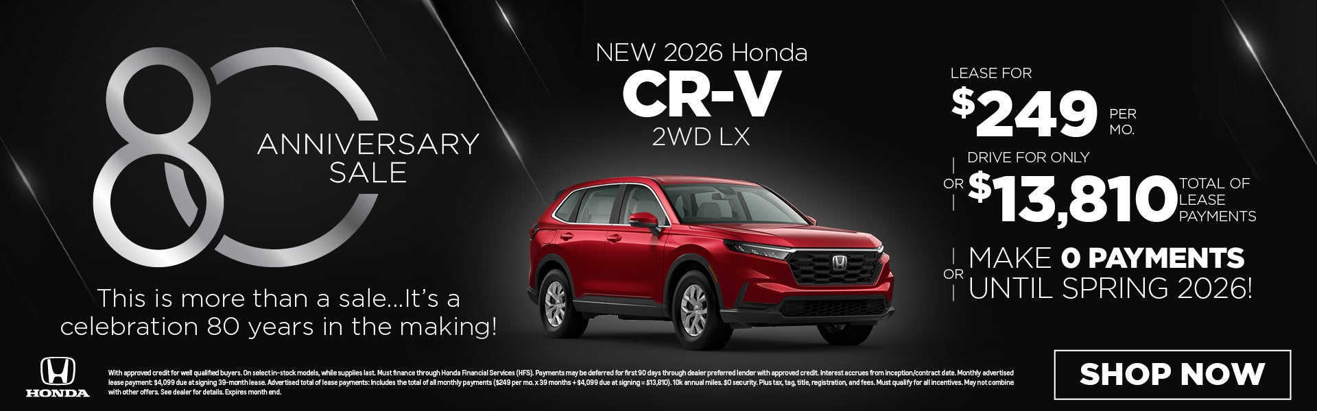 New 2026 Honda CR-V 2WD LX