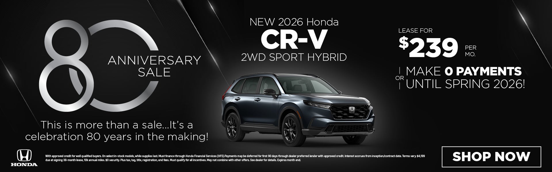 New 2026 Honda CR-V 2WD Sport Hybrid