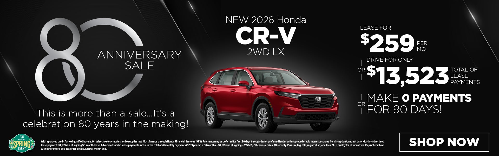 New 2026 Honda CR-V 2WD LX