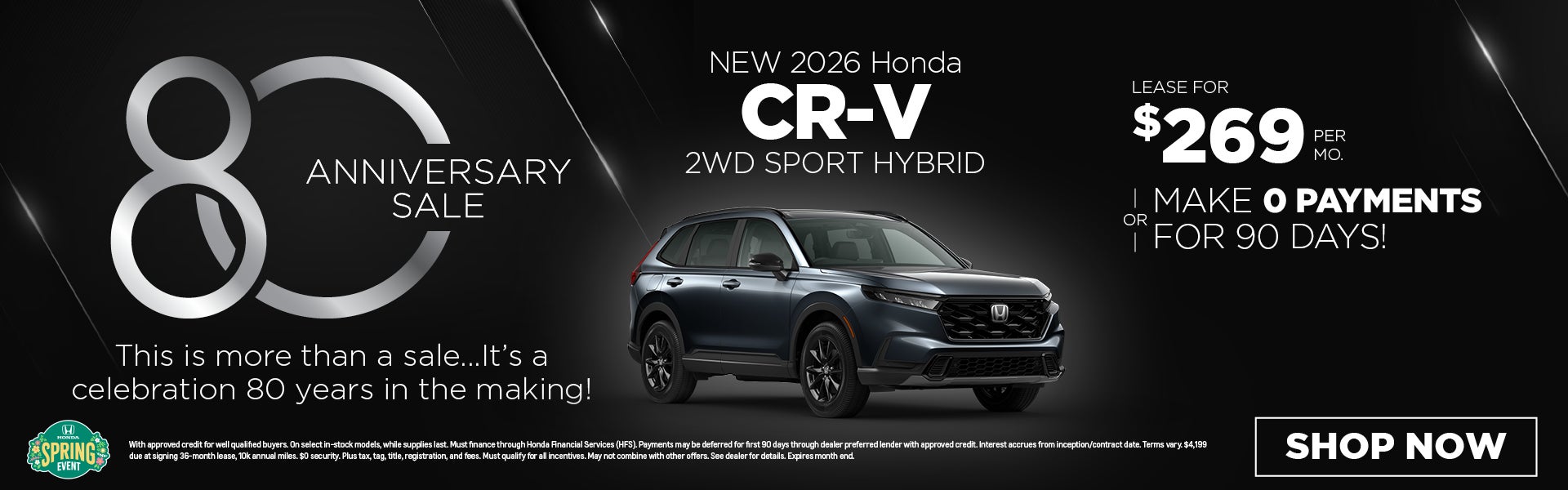 New 2026 Honda CR-V 2WD Sport Hybrid